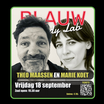Blauw ComedyLab met Theo Maassen en Marie Koet — theater in Delft