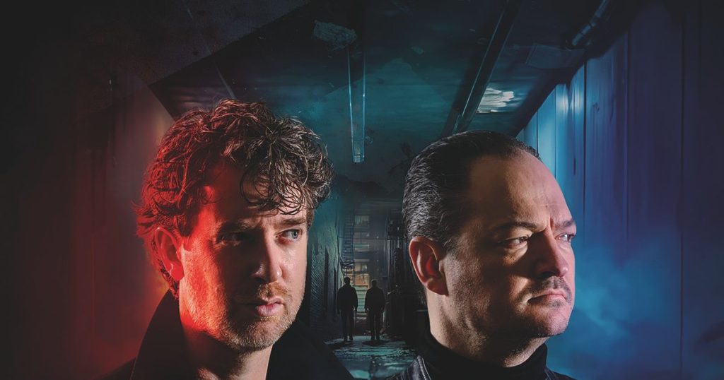 Cabaretduo Van der Laan & Woe treedt op in Theaterzaal Delft met hun voorstelling Dinsdagmiddag