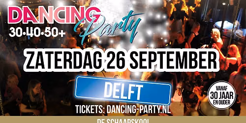 30•40•50+ Dancing Party Delft — Uitgaan in Delft