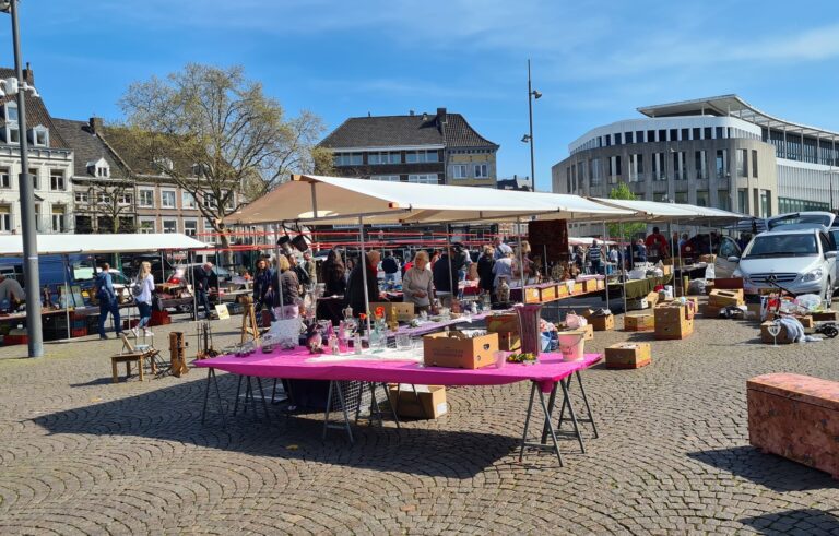 Antiek-, boeken- en curiosamarkt — rommel-en-vlooienmarkt in Delft