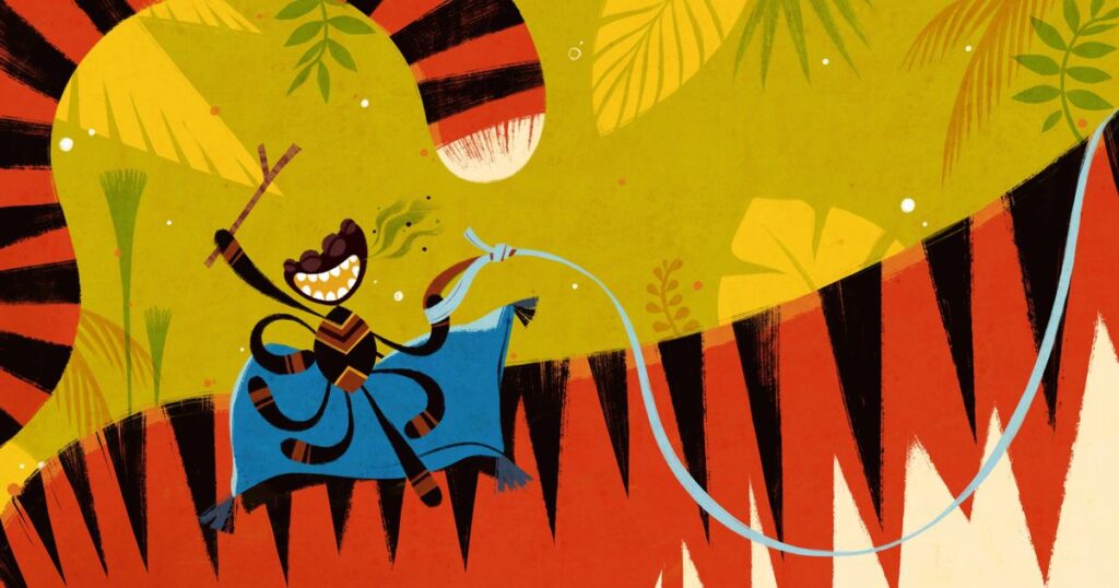 Anansi de Spin Viert Feest (3+) – Klein Amsterdam Producties in Delft