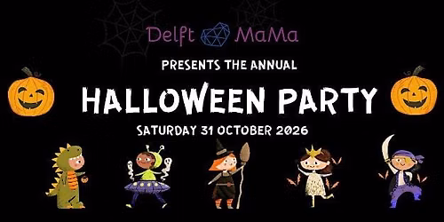 2026 Delft MaMa Annual Halloween Party — familie-kids in Delft